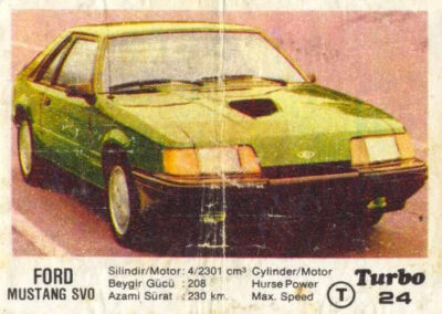 24 Turbo Gum Ford Mustang SVO