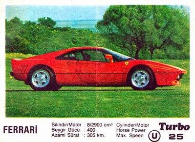 25 Turbo Gum Ferrari